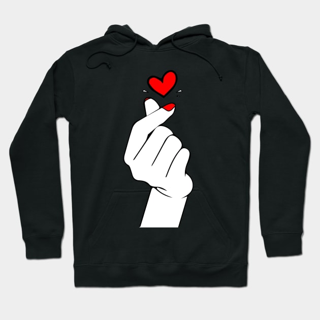 LOVE Hand Hoodie by PepGuardi